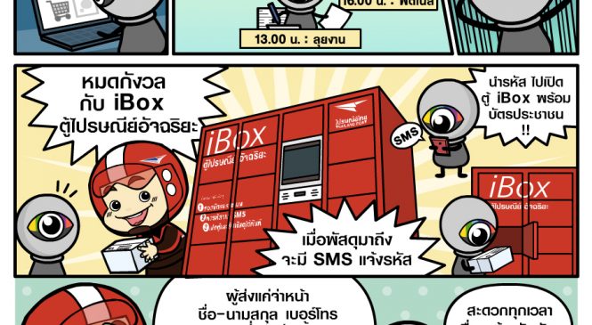 ตู้ไปรษณีย์อัจฉริยะ iBox ตอบโจทย์ชีวิต Digital รับพัสดุง่ายๆ แม้ไม่อยู่บ้าน