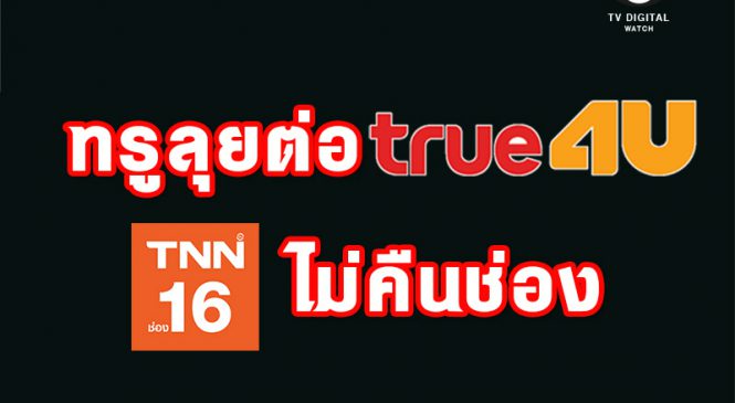 ลุยต่อ แม้ขาดทุน “ทรูโฟร์ยู & ทีเอ็นเอ็น” ไม่คืนช่อง