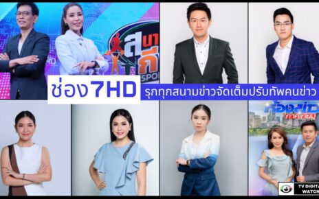 “ช่อง 7HD” รุกทุกสนามข่าวส่ง “ปุ้ม-กาย” ประกบคู่ลุย “ข่าวเย็นประเด็นร้อน”